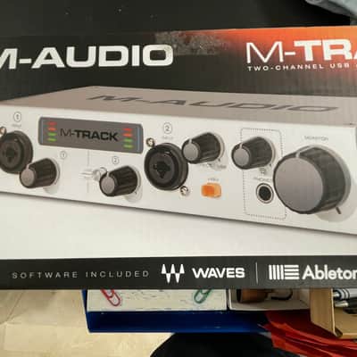 M-Audio M-Track II USB Audio Interface 2010s - Silver image 8