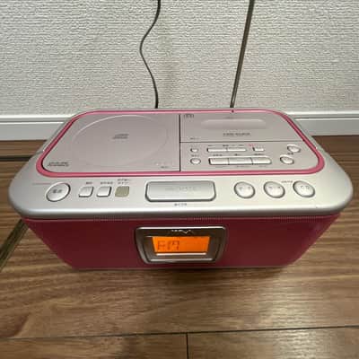 Aiwa CSD-EL201 Cd Cassette AM/FM Radio Boombox Portable Stereo Tested image 3