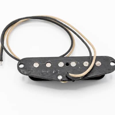 1973 Fender Stratocaster Vintage Black Bobbin Pickup Staggered Pole 5.7k ohms image 4