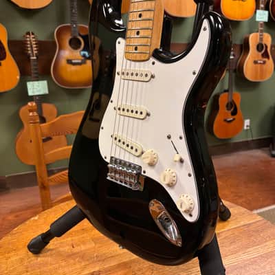 1981 Fender Stratocaster with Maple Fretboard Black image 4