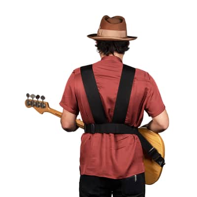 Slinger Straps "Harness Strap" | 3-Inch Wide Shoulder Straps | Ergonomic Double Guitar Strap image 2