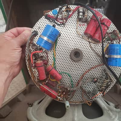 Musitronic Tube Guitar Amp 1950's 60's Grey image 12