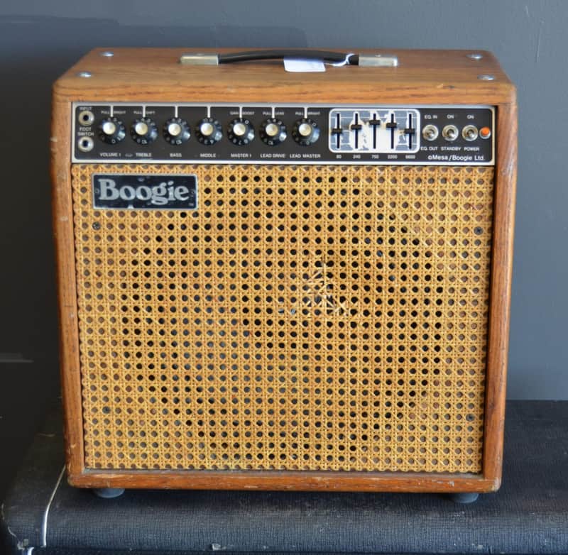 Mesa Boogie Mark-II-B Vintage Guitar Combo Amplifier 1978 – Used 1978 - Natural Gloss Finish image 1
