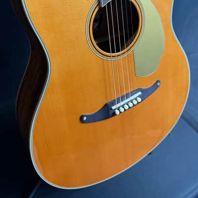 Fender Palomino Vintage Auditorium Acoustic-Electric Guitar Aged Natural w/ OHSC (477) image 5