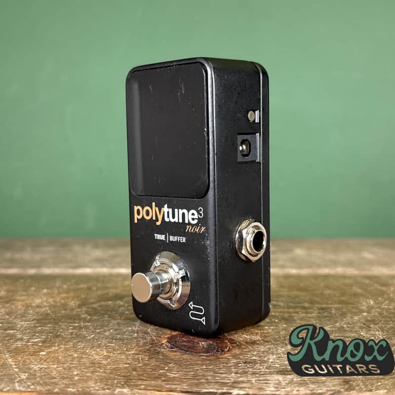 TC Electronic Polytune 3 Noir Mini Polyphonic Tuning Pedal 2019 - Present - Black image 1