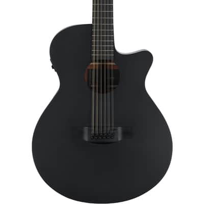 Ibanez AEG1221-BOT - Black Out Acoustic Electric 12 String Guitar image 4