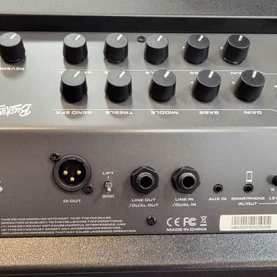 NuX Busking NBA-200FR 276-watt 1 x 8-inch, 2 x 3-inch Multi-input Combo Amplifier, Free Shipping! image 7