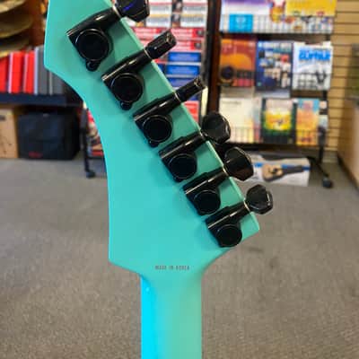 RARE BC Rich Class Axe BC Rich Rave Gorilla Strat - Sonic Blue image 6