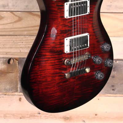 2017 PRS McCarty 594 10 Top Electric Guitar Fire Red Burst w/ Case "Excellent Condition" image 2