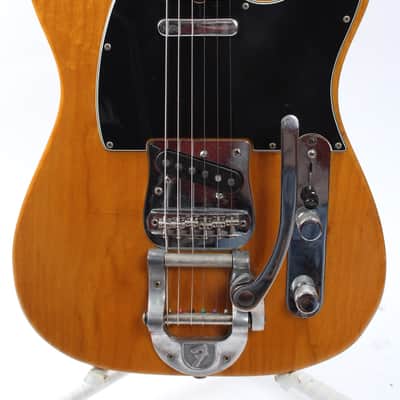 1976 Fender Telecaster Bigsby natural image 2