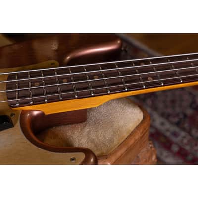 Fender Custom Shop 60 P BASS Relic RW Copper Penny image 13