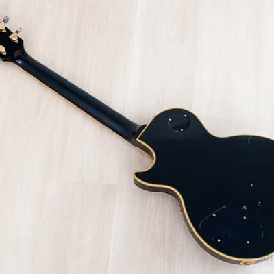 1991 Gibson Custom Shop Edition Pre-Historic '54 Les Paul Custom Black Beauty w/ Case, Yamano image 12
