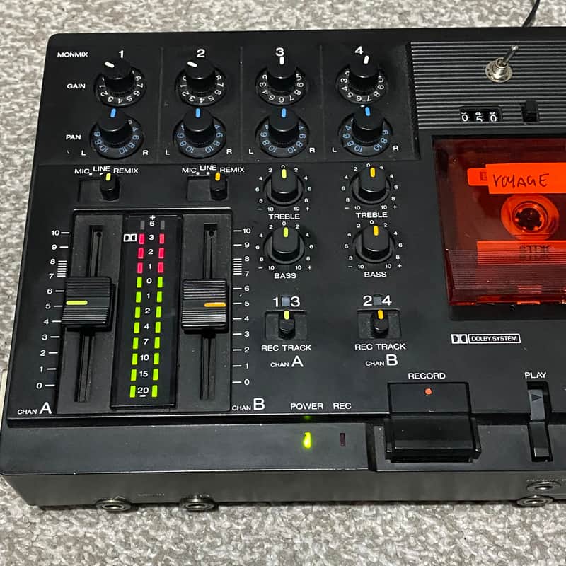 Excellent] FOSTEX X-15 MULTITRACKER Compact 4 TRACK CASSETTE
