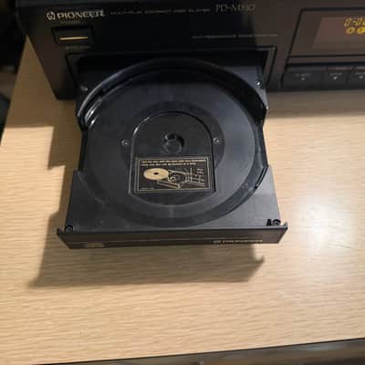 Vtg Serviced Pioneer PD-M501 6 Disc CD Changer Player Black Pulseflow Japan Rare image 6
