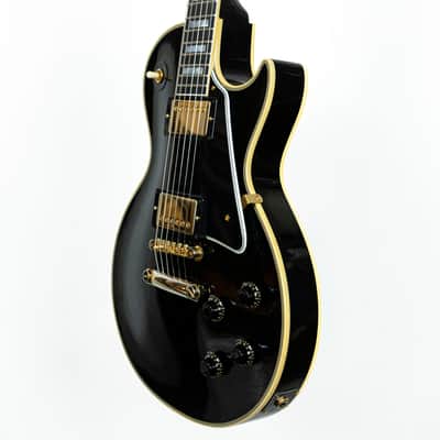 Gibson Custom 2022 Murphy Lab Les Paul Custom R7 Ebony image 3