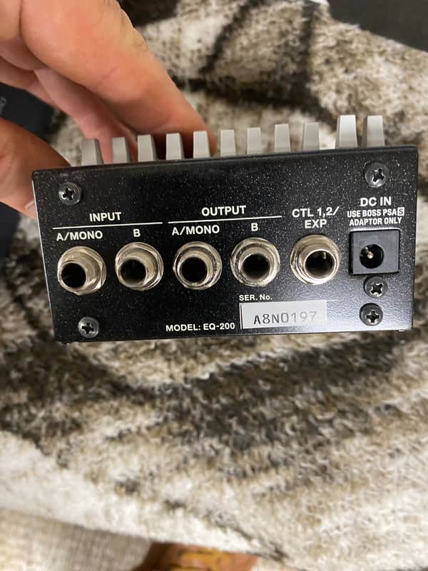 Boss Graphic equalizer