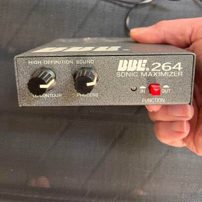 BBE sonic maximizer 264, RCA ins and outs, 1/4 rack, with rare 12VAC power supply image 2