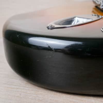 Fender ST72-115 Stratocaster Reissue MIJ 1986 Sunburst Highest Model Tier USA PUs Fujigen Vintage Japan w/ Bag image 6