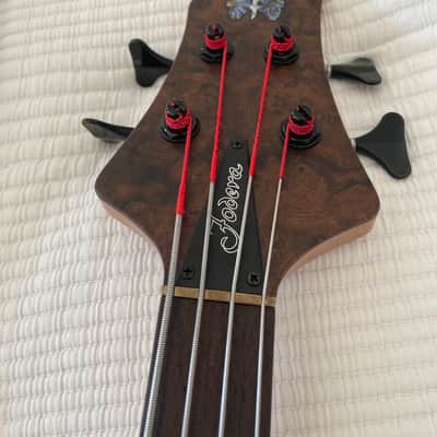 Fodera Walnut Burl Monarch 4 Deluxe 2018 image 8