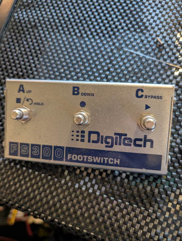DigiTech FS300 FS3X 3 BUTTON FOOTSWITCH PEDAL FOR DSP 128 GSP 5 BRIAN MAY MORE image 1