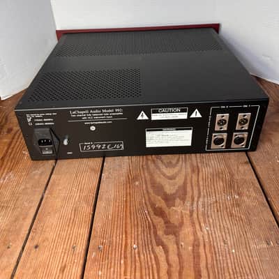 LaChapell Audio 992EG 2-Channel Tube Mic Preamp with Extended Gain 2010s - Red image 12
