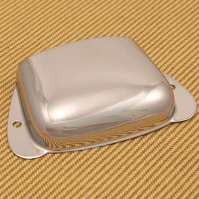 001-0108-000 Genuine Fender Chrome Bridge Cover Ashtray For Precision P Bass