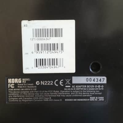 Korg R3 - Vintage Synthesizer/Vocoder image 9