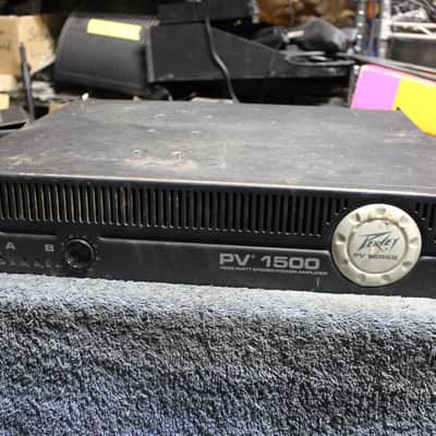 Peavey PV1500/2 Channel Rack Mount Power Amp | Reverb