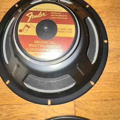 Fender - Model V 1030 10" 8ohm 30W - Guitar Amplifier Speaker - USED image 4