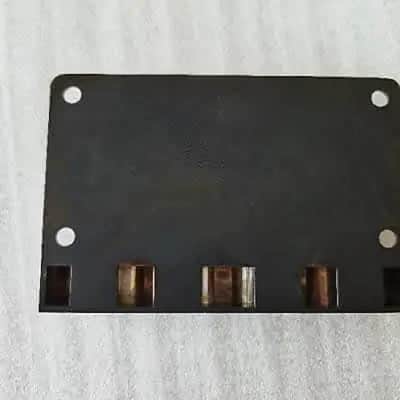 Black Warwick 4 String Bass Guitar Bridge image 5