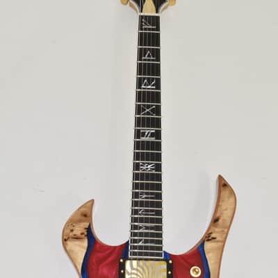 Wylde Audio Goregehn Blood River Burl Guitar B0118 image 3