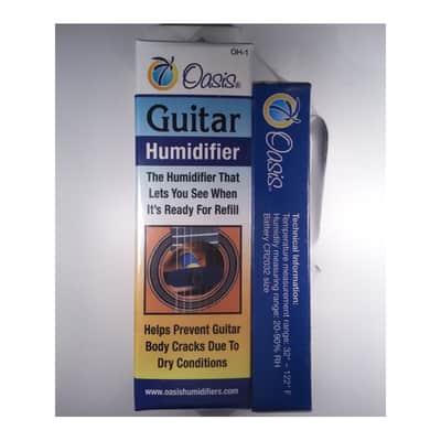 Oasis OH1 Guitar Humidifier/OH2 Hygrometer/Thermometer Bundle Pack image 3