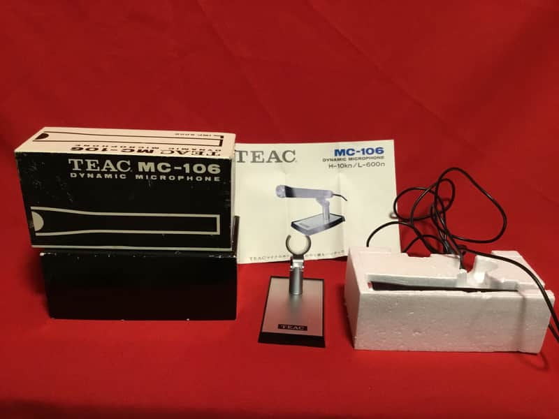 Teac MC-106 DYNAMIC MICROPHONE image 1