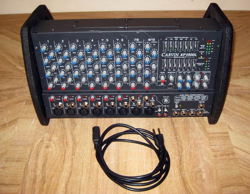 Carvin XP1000L 10 Channel Powered Mixer 1200w Bild 1