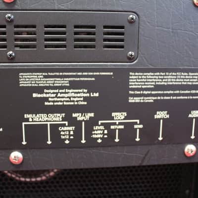 Blackstar HT-20R MKII 2-Channel 20-Watt 1x12" Guitar Combo with Reverb 2019 - 2021 Black image 6