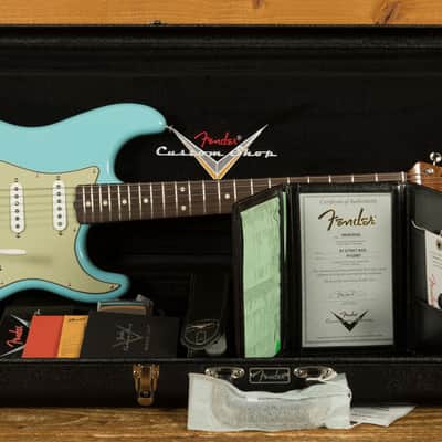 Fender Custom Shop 61 Strat - NOS Daphne Blue image 11