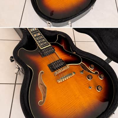 Ibanez AS153 Artstar Semi-Hollow – Seymour Duncan ’59 Set – Original Hardshell Case image 7