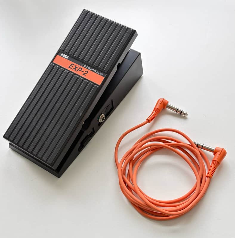 Korg EXP-2 Foot Controller/Expression Pedal 2010s - Black image 1