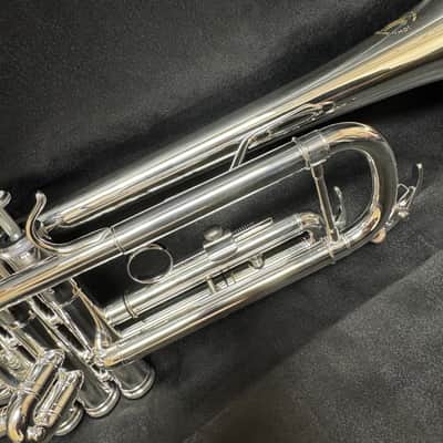 John Packer Silver Bb Trumpet B  JP-051S w/ Case and Mouthpiece image 8