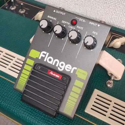 Amdek FLK-100 Flanger 1980s MIJ Made in Japan Vintage Guitar Bass Effects Pedal image 1