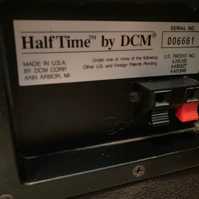 Vintage DCM Half Time Bookshelf Speaker Pair made in Ann Arbor image 4