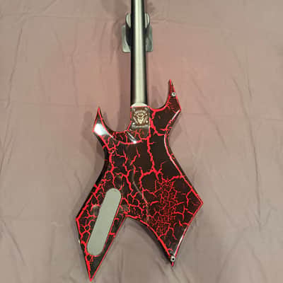 B.C. Rich USA Custom Shop Stranger Things “Eddie's” NJ Warlock 2022 Relic Crackle image 11