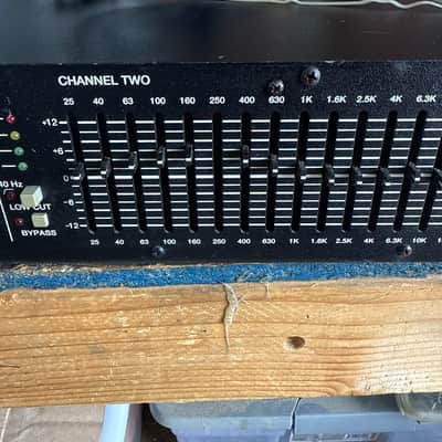 Peavey Q215 Stereo Graphic Equalizer 1997 - Black image 5