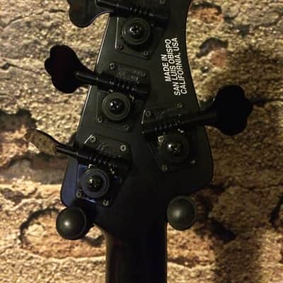 Left Handed Ernie Ball Music Man 2013 Stealth Black Lefty image 4