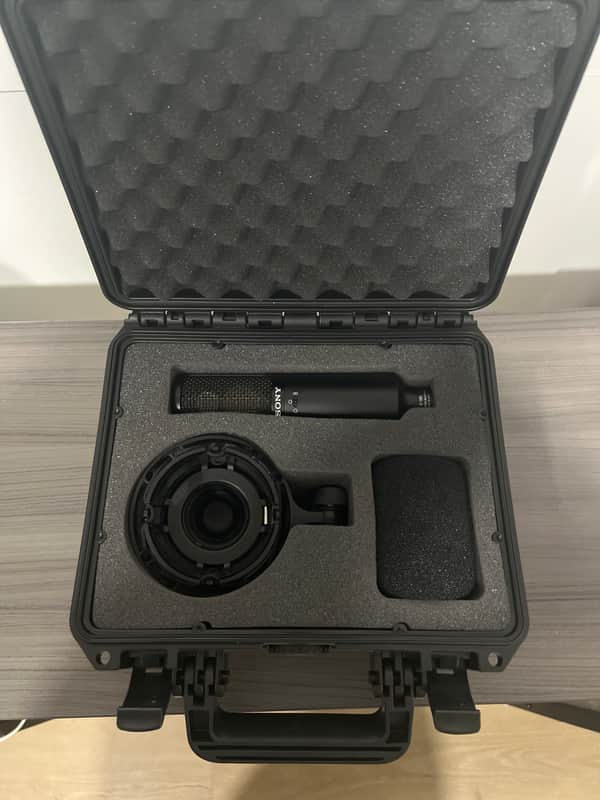 Sony C-100 Hi-Res Dual Capsule Condenser Microphone 2010s - Black image 1