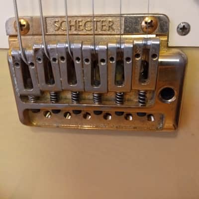 Schecter Strat 80s - Blonde image 8