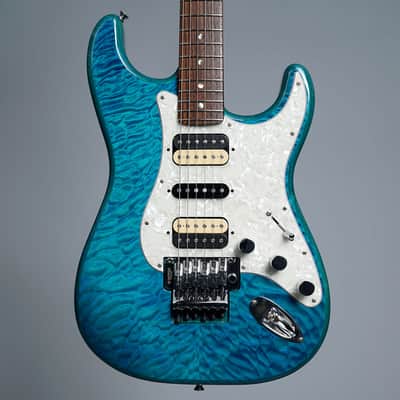 Fender Michiya Haruhata Stratocaster 2020 - Transparent Blue image 9