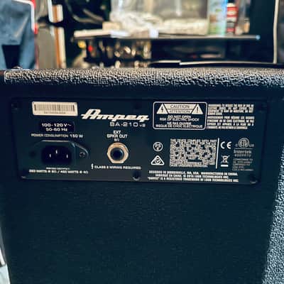Ampeg BA-210v2 450-Watt 2x10" Bass Combo Black image 7
