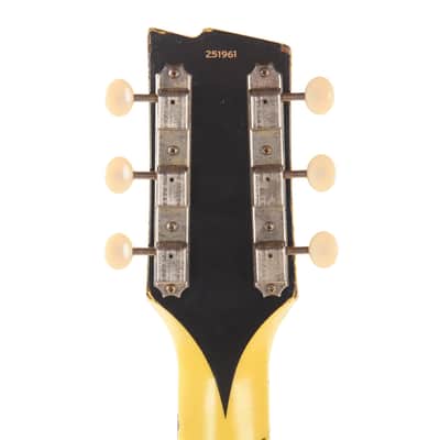 Rock 'N Roll Relics Thunders I Aged Graffiti Yellow w/Dogear Black P90 (Serial #251961) image 7