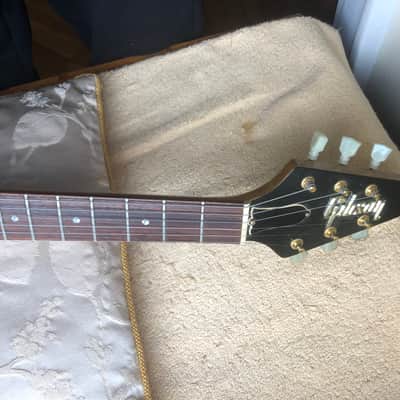 Gibson Flying V 80s reissue heritage - Natural image 8